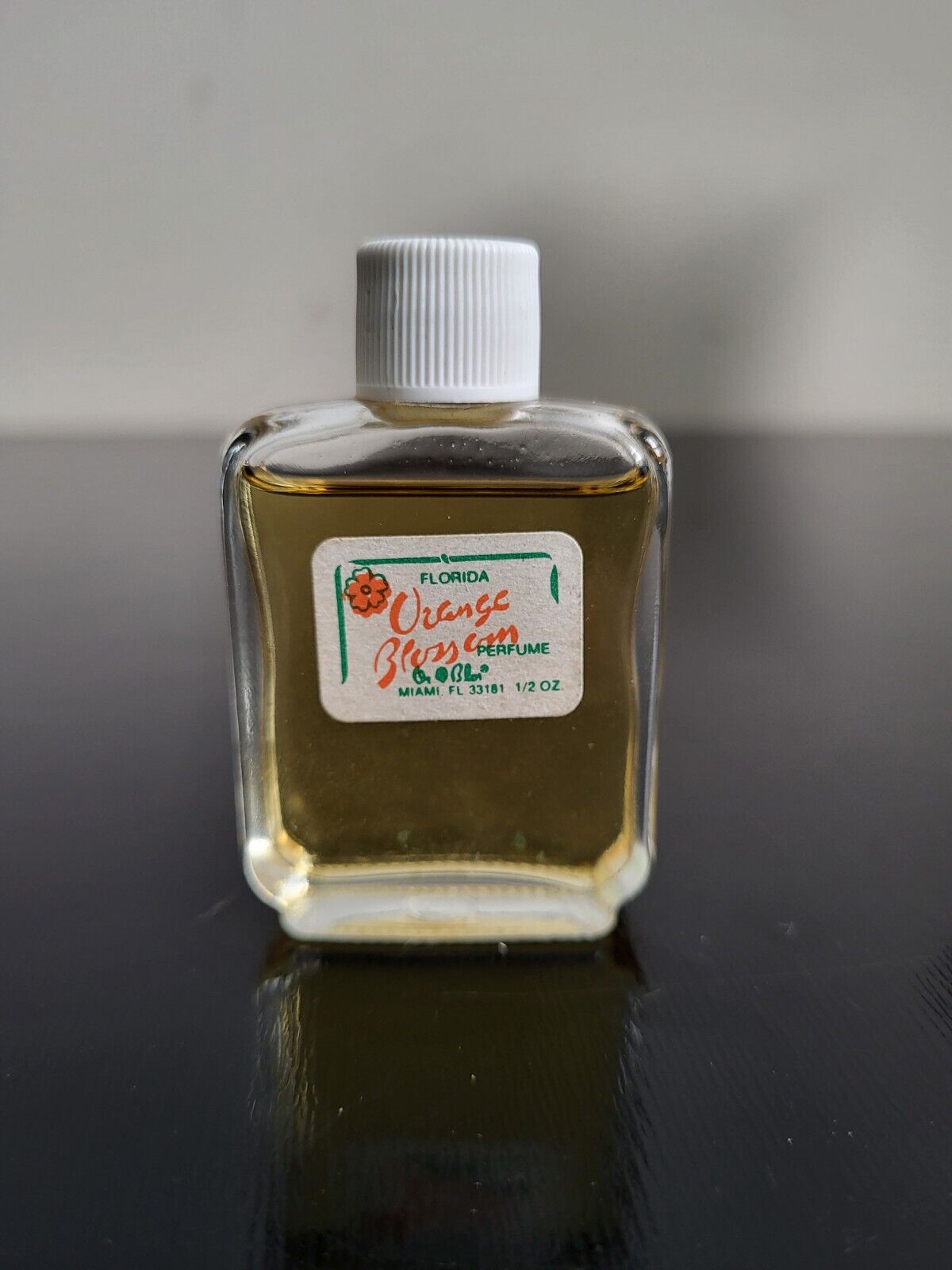 Vintage Anderson\'s Orange Blossom Perfume 1 oz