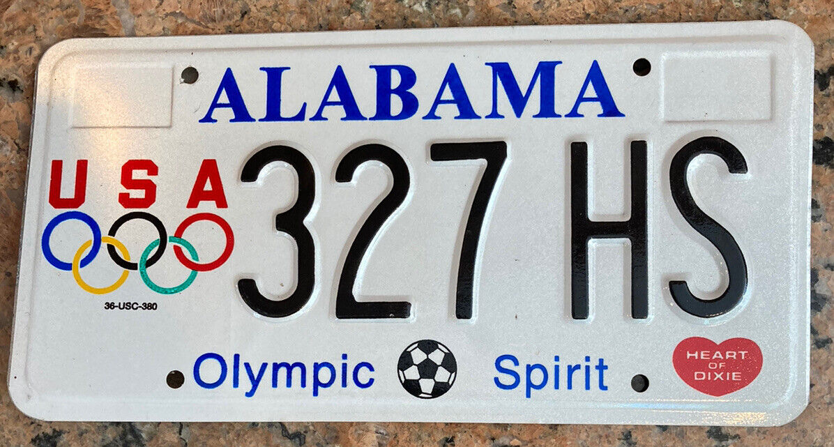 USA Olympics License Plate