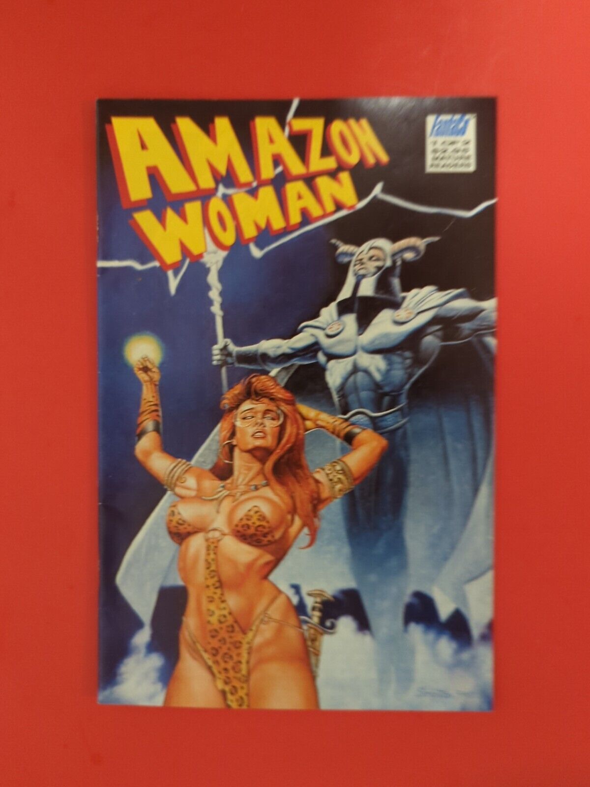  Amazon Woman #1 comic book. Tom Simonton. FantaCo 1994 (B2) RARE HTF