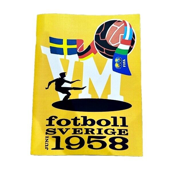 1958 World Cup Sticker Album - Sverige - Soft Cover - 415/415 - Brazil - ALOLLA
