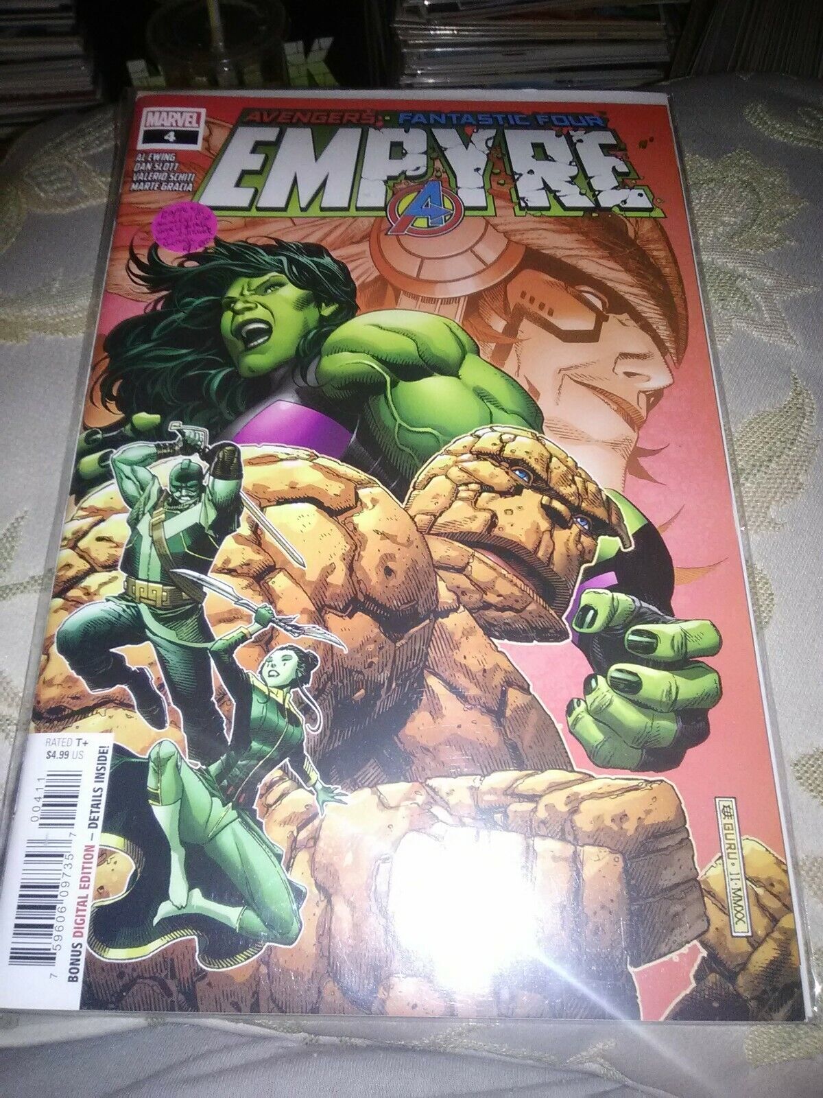 Empyre #4A, Marvel, 2020, NM, \