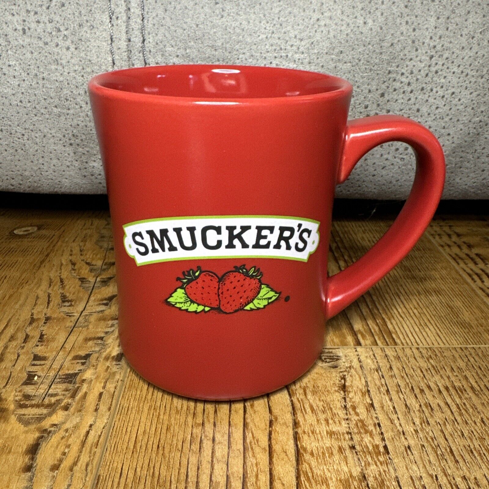 Smuckers Strawberry Preserves Jelly Red Coffee Cup Mug RFSJ Inc.