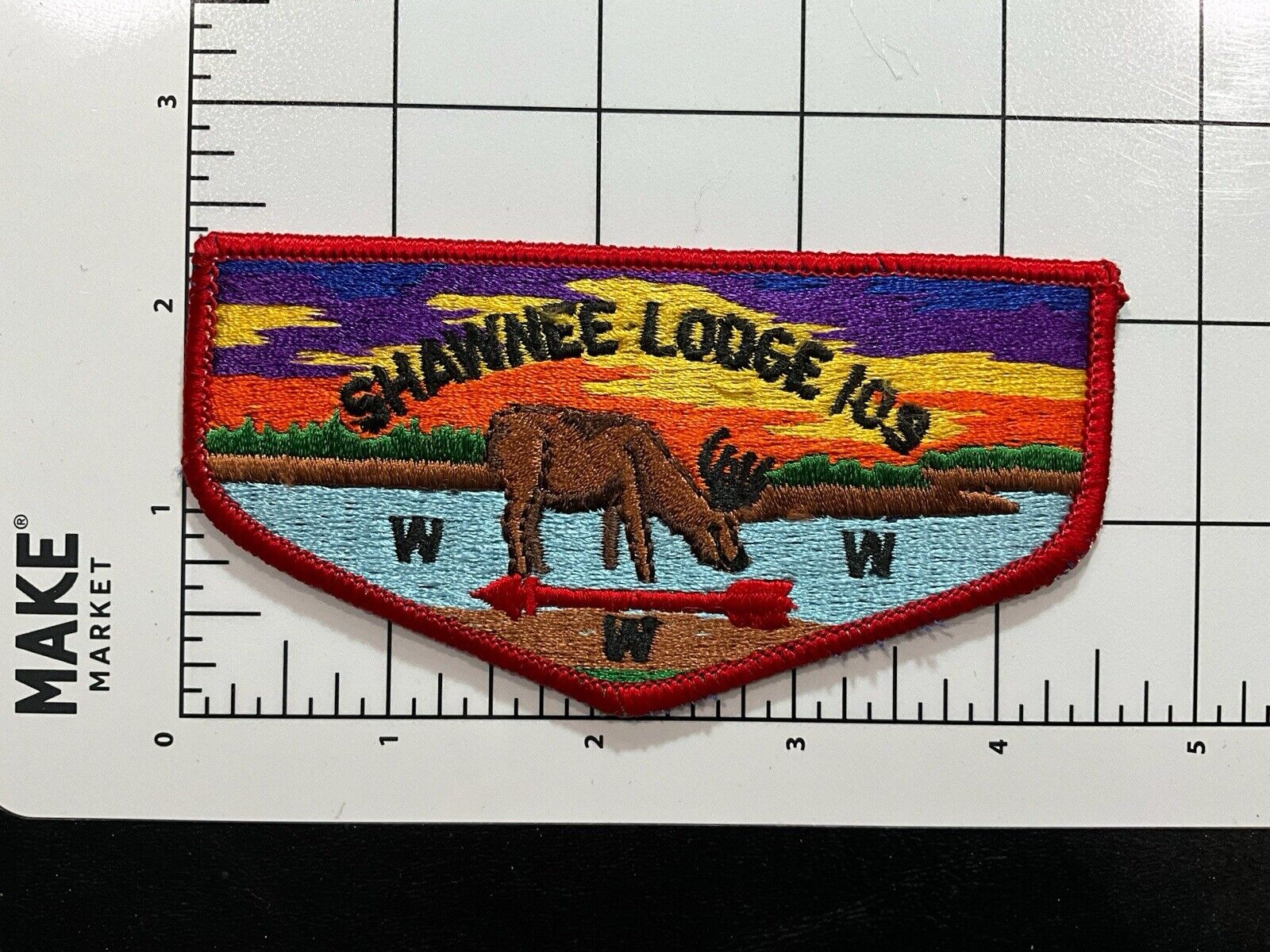 Vintage BSA Shawnee Lodge 109 Patch
