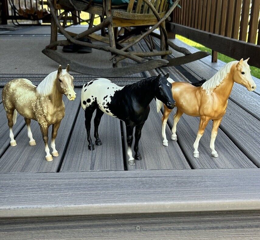 Vintage BREYER HORSES Lot - Group of 3 Traditional & Classic Models