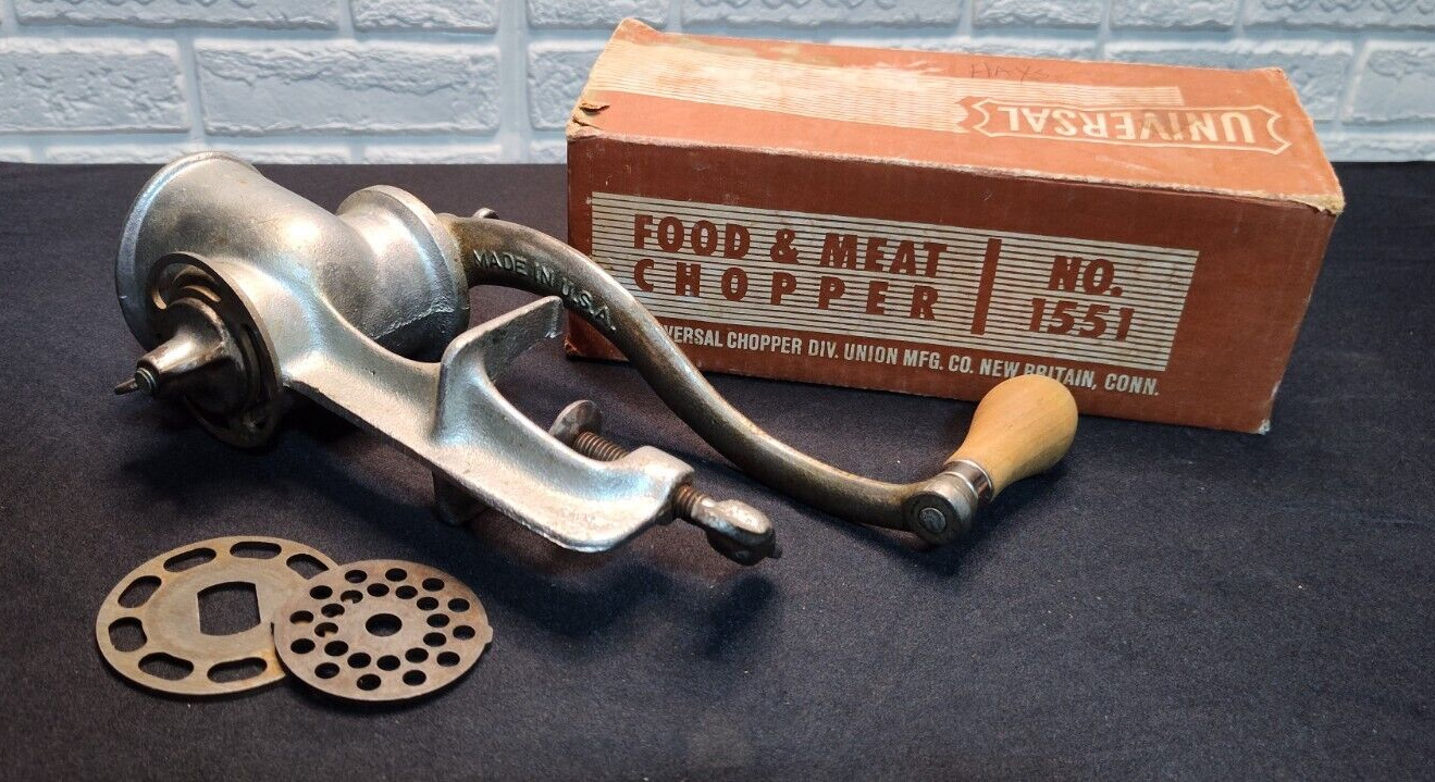 Vintage Universal Food And Meat Chopper No. 1551 Climax #51