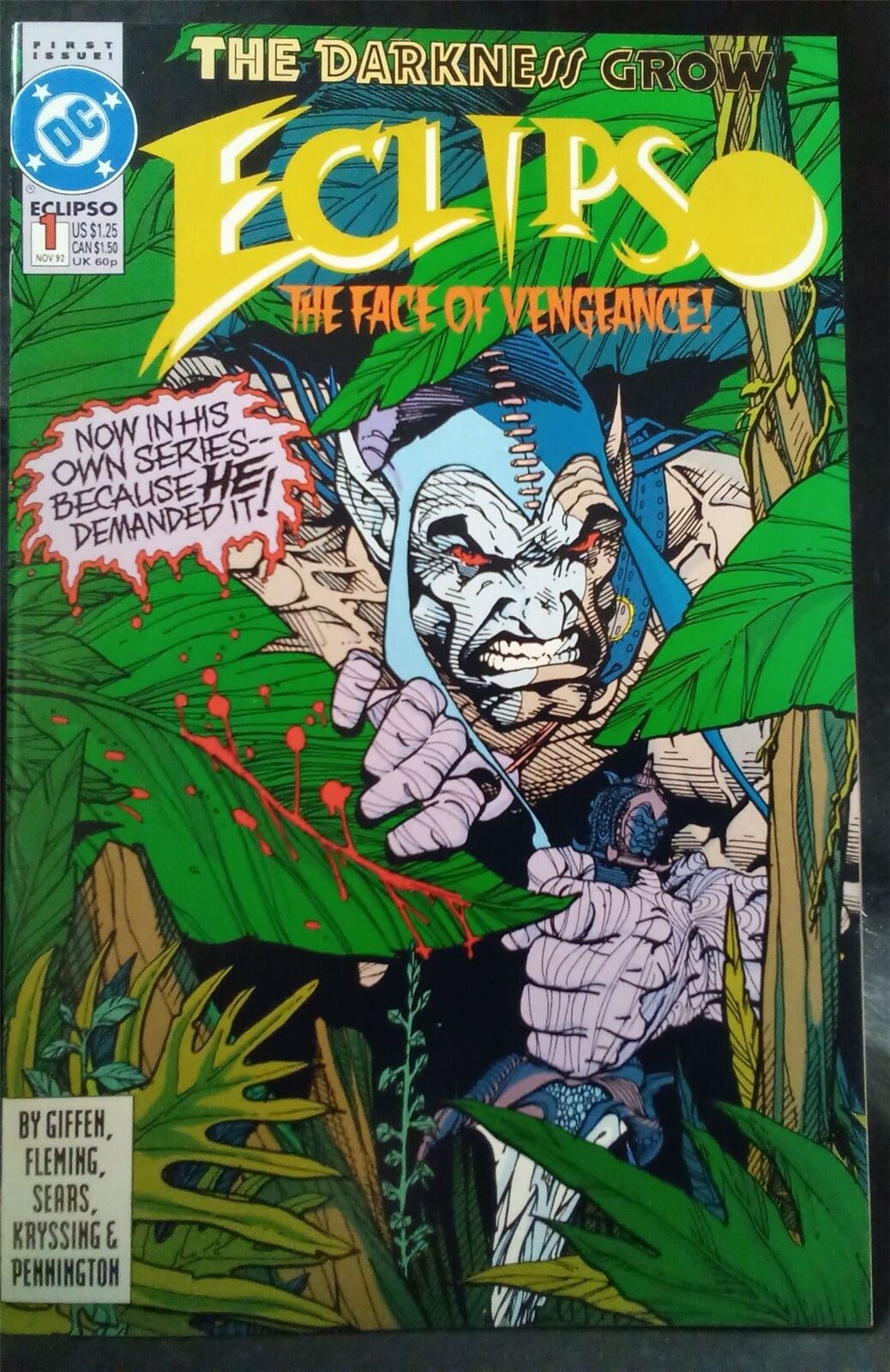 Eclipso #1 1992 DC Comics Comic Book 