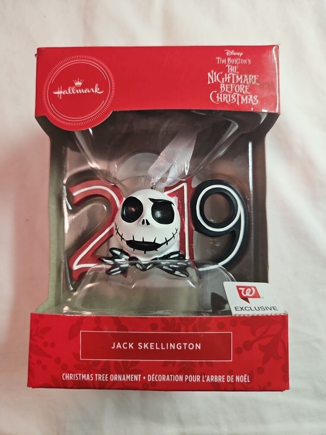 NWT The Nightmare Before Christmas JACK SKELLINGTON Ornament Hallmark 2019