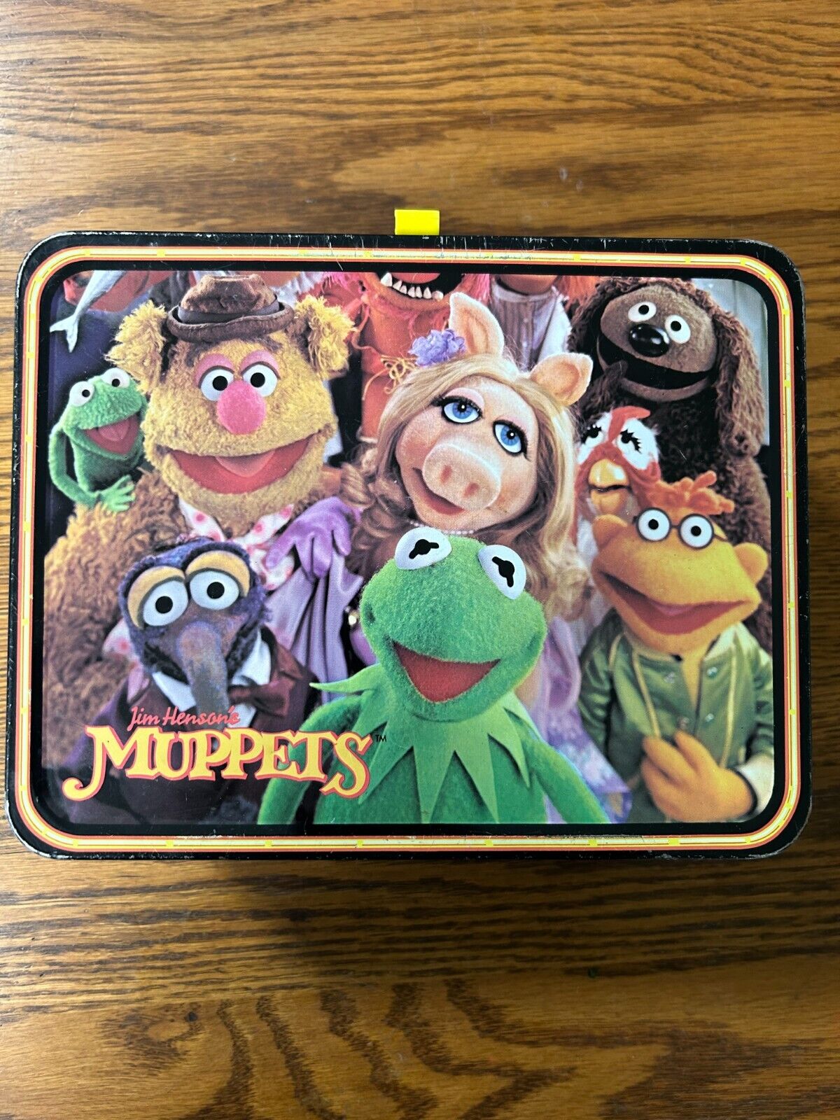 Jim Henson\'s The Muppets Fozzie Bear Vintage 1979 Lunch Box - No Thermos