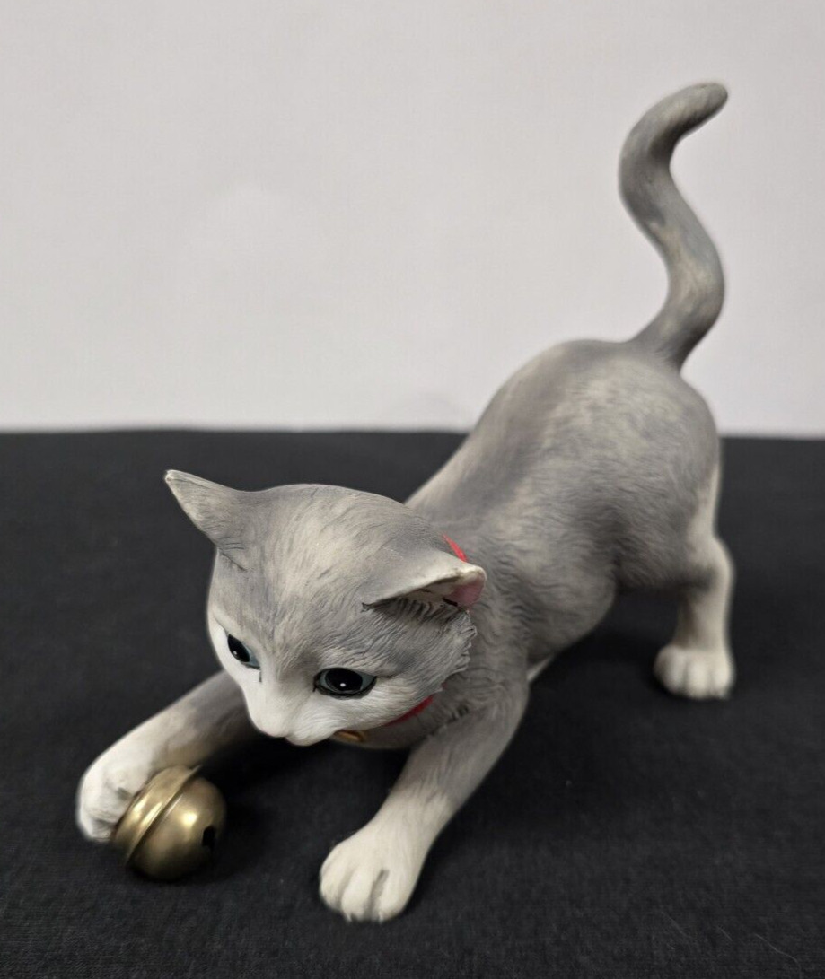 EUC w/ Tag Lenox Kitty Jingle Cat with Bell Figurine
