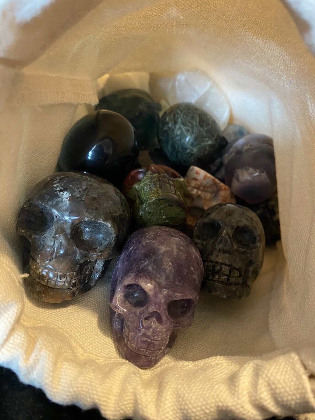 Crystal Skull 2in. Surprise Bundle (17Pc Bag)—$200+ Value—FREE gift Included