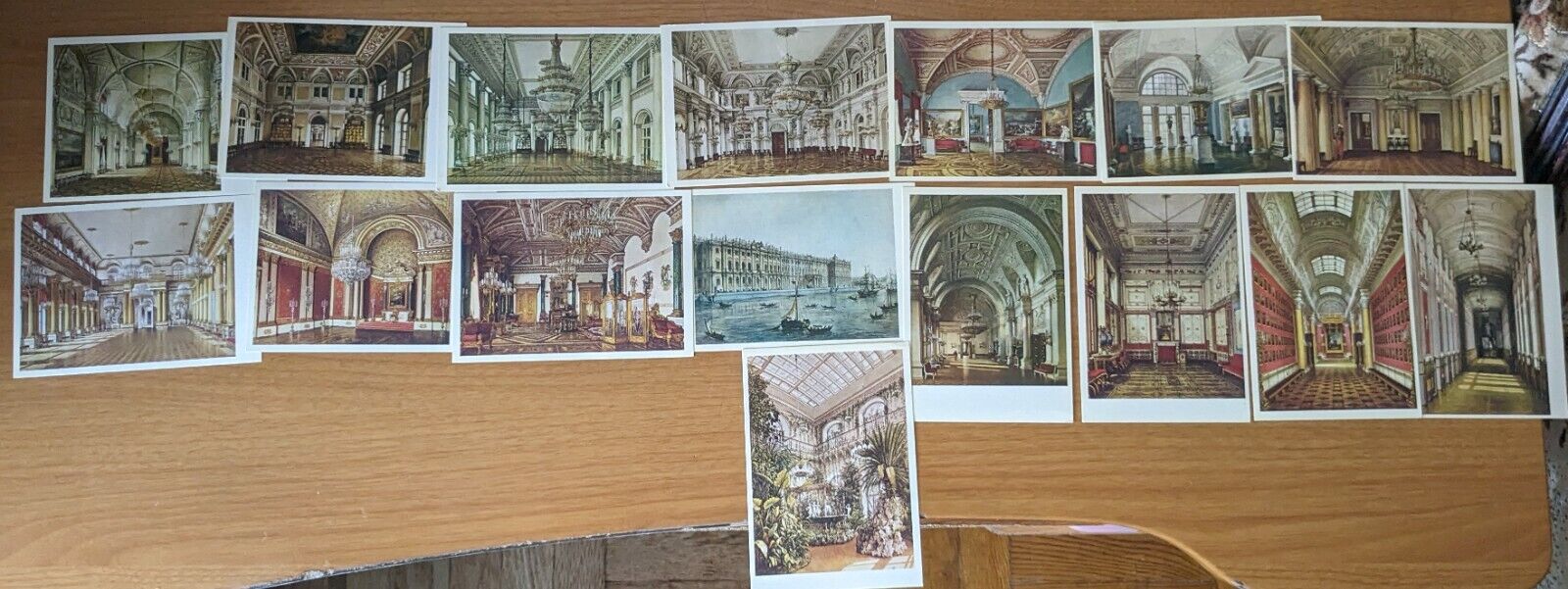 Soviet Vintage Postcards of Hermitage Museum Winter Palace. Leningrad 1976