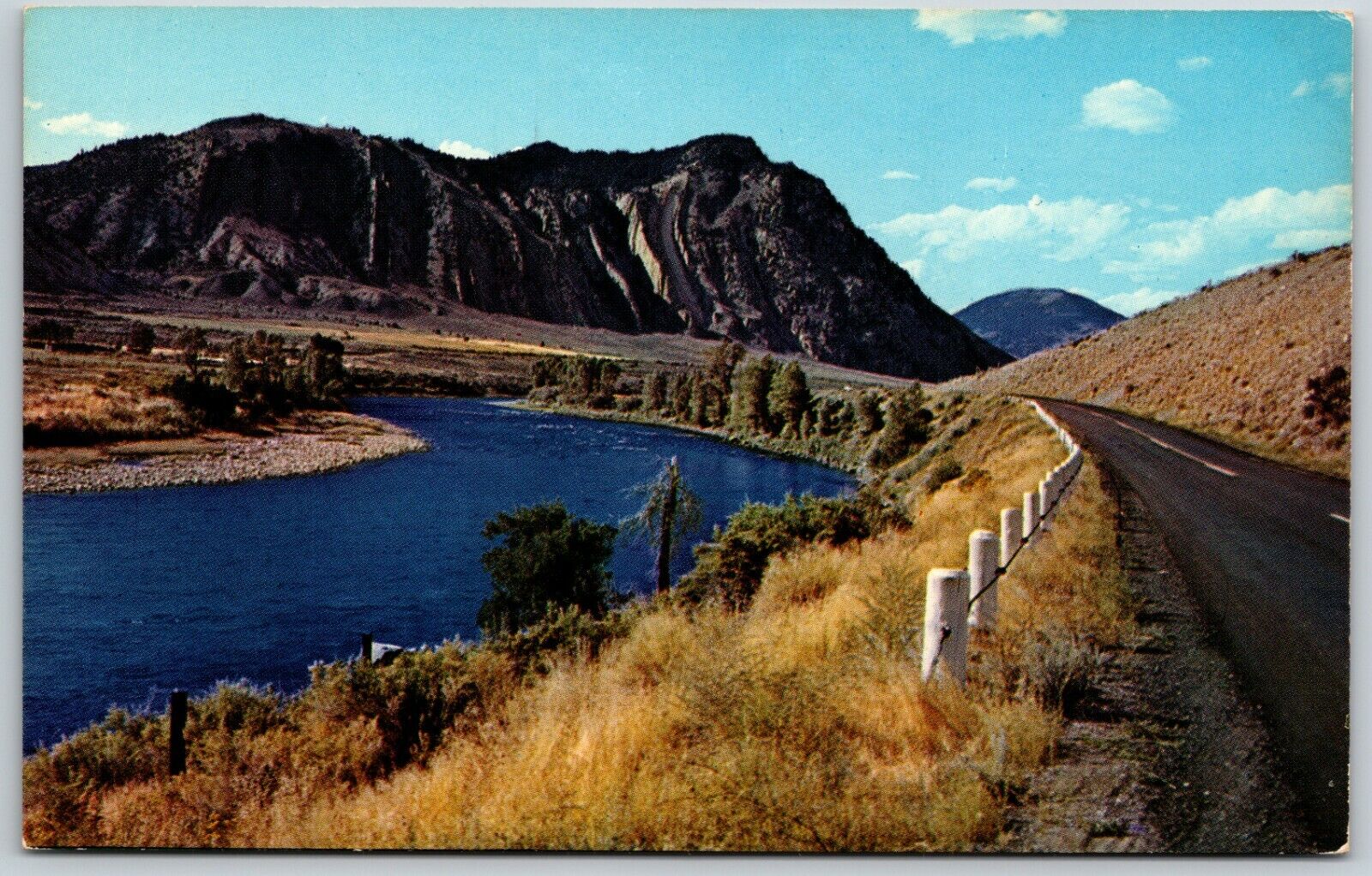 Devil\'s Slide near Gardner Entrance to Yellowstone Park, Montana - Postcard