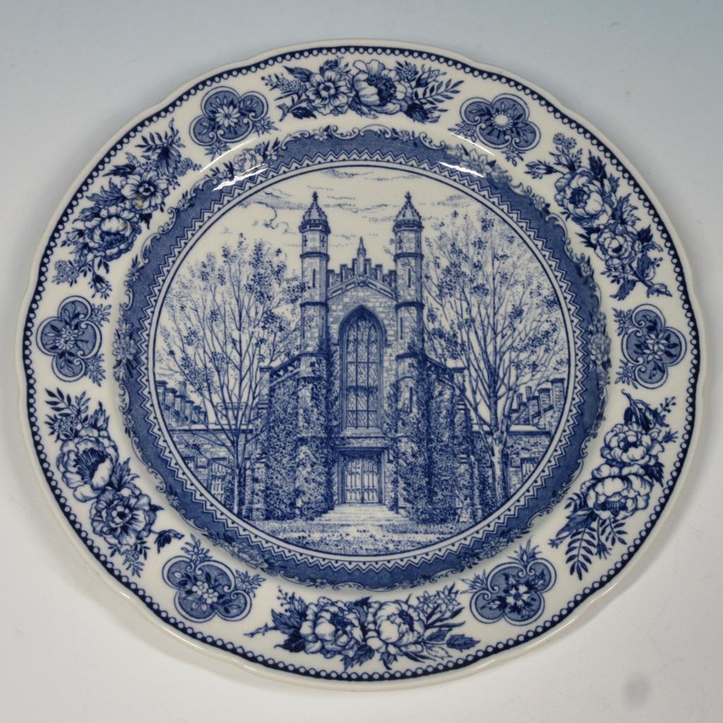 Wedgwood - Yale University - 1932 Collector Plate - Old Library 1844 - 10½ inch