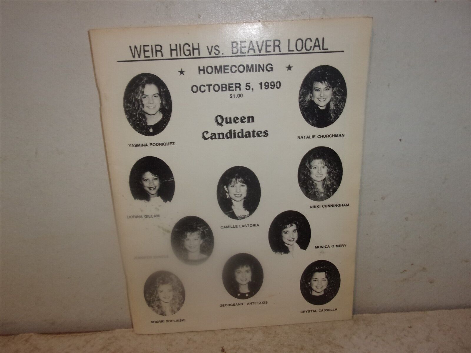 1990 Weir High vs. Beaver Local Homecoming - October 5, 1990