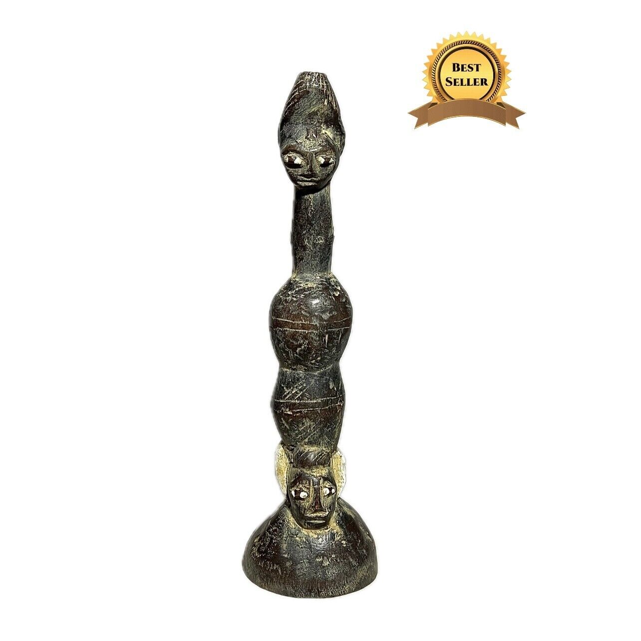 African Senufo Sculpture from West Africa statue hand carved Home Décor -1010