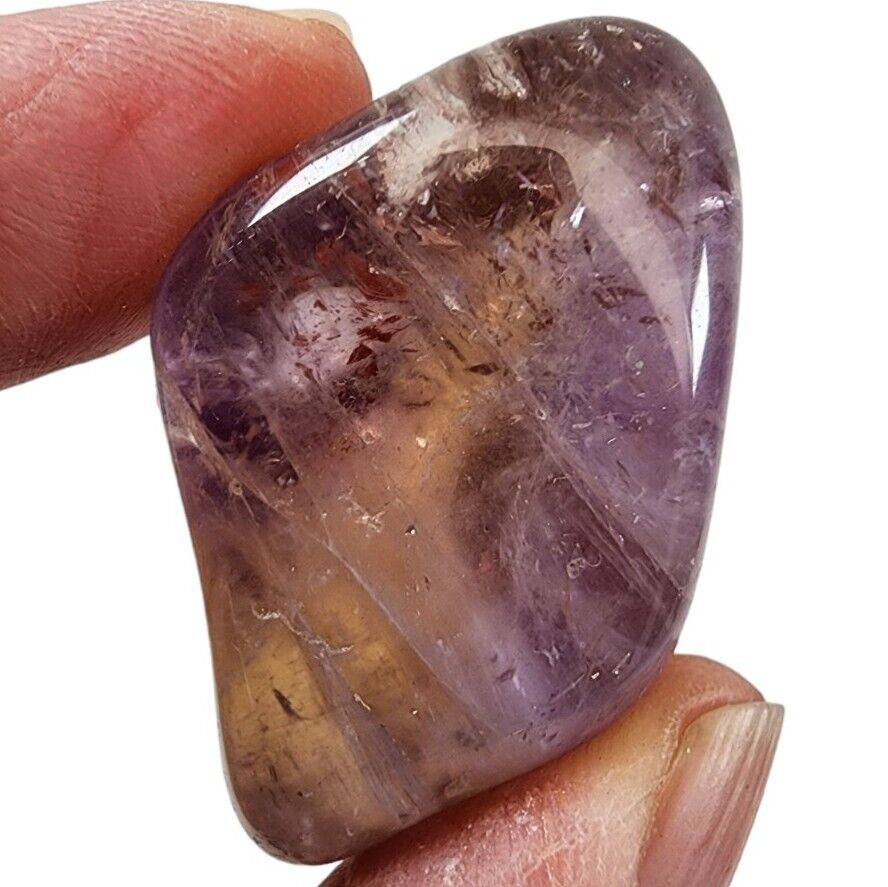 Ametrine Crystal Polished Single Stone Boliva 19.7 grams.