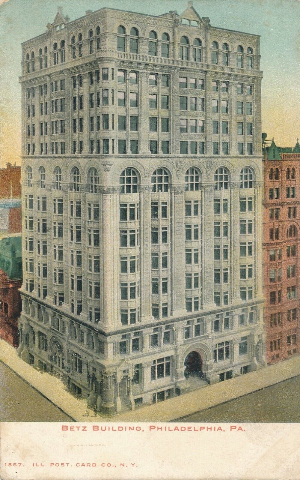 PHILADELPHIA PA – Betz Building – udb (pre 1908)