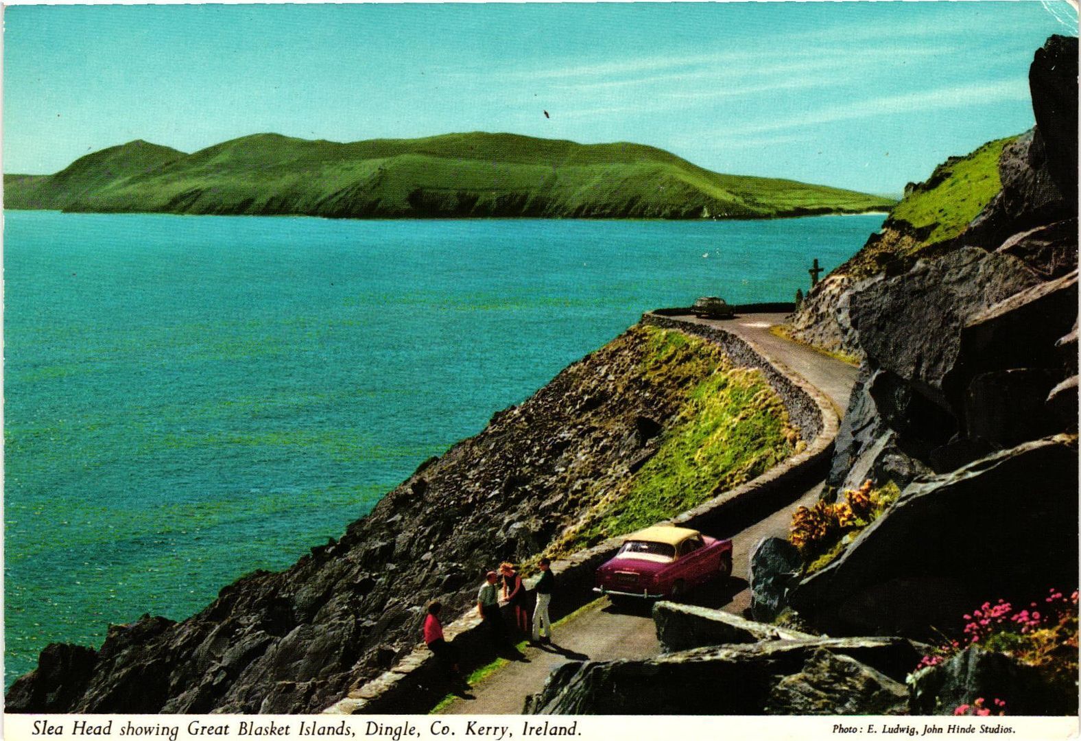 Vintage Postcard 4x6- Slea Head, Doogle County, Kerry s