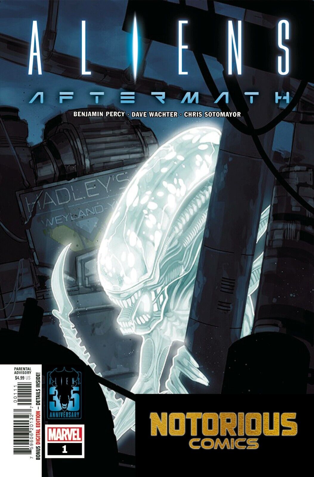Aliens Aftermath #1 Marvel Comics 1st Print _EXCELSIOR BIN