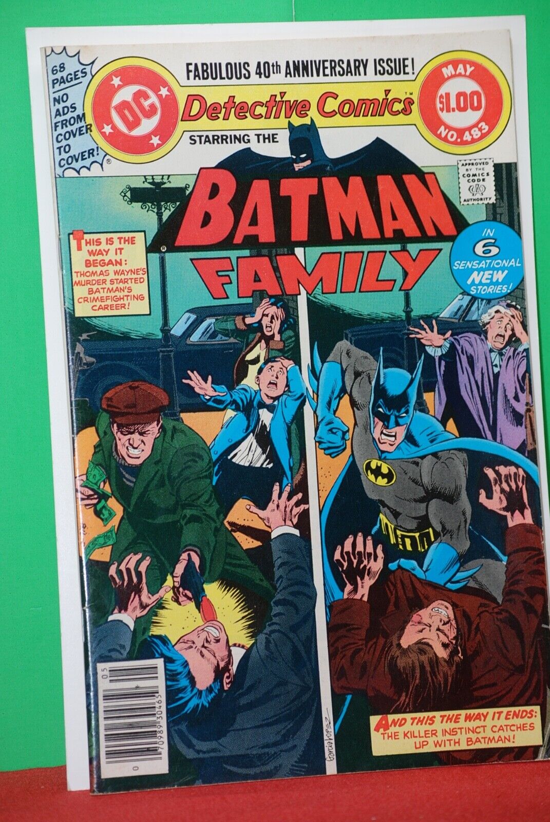 Detective  Batman Comics  #485  Batman Family DC  1979- UNREAD - VF+