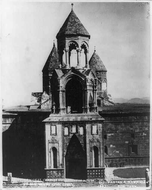 Armenian monastery,Surb Karapet,Holy Precursor,Mush (Mus Ili),Turkey,c1923