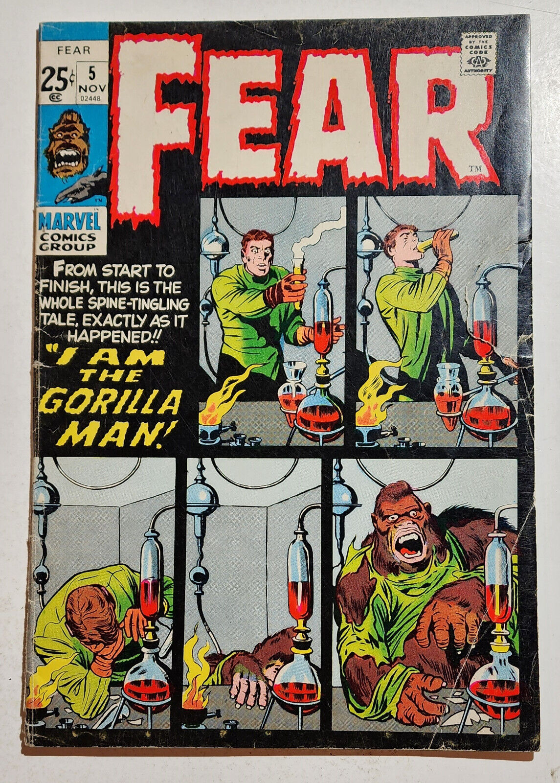 FEAR #5 KIRBY and DITKO  1971 - I Combine shipping