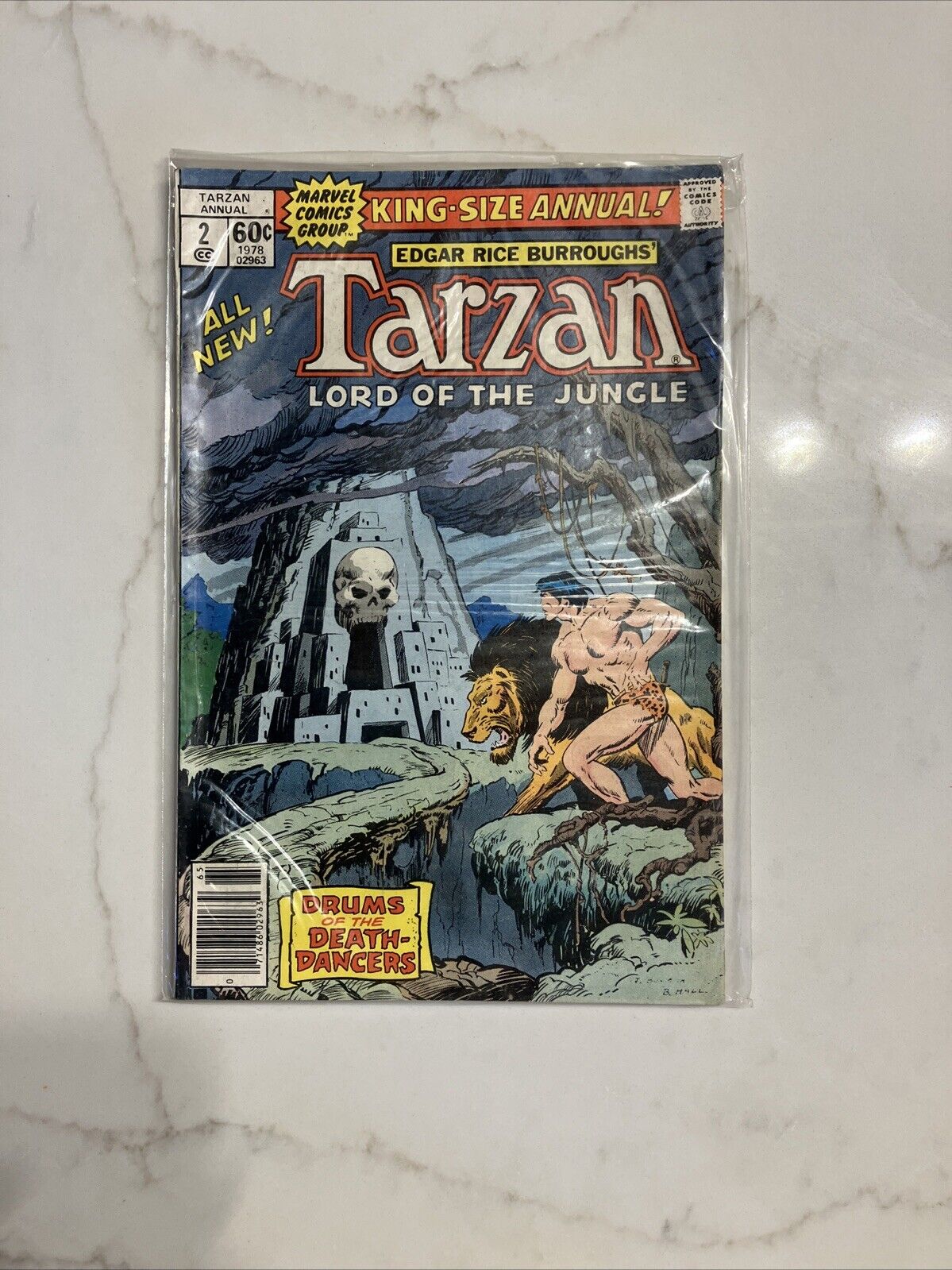 TARZAN LORD OF THE JUNGLE: KING-SIZE ANNUAL #2 (1978 ISSUE) MARVEL COMICS GROUP