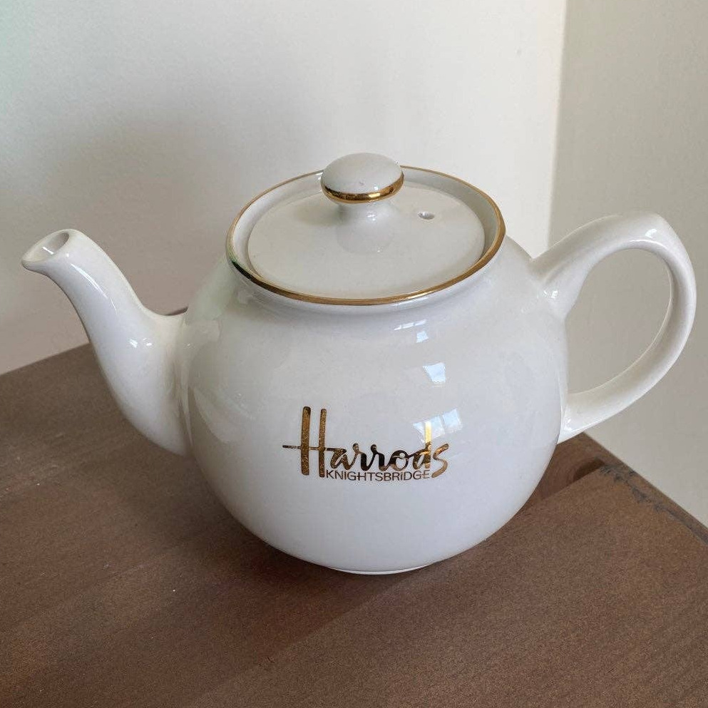 Vintage James Sadler & Sons Harrods Knightsbridge Teapot