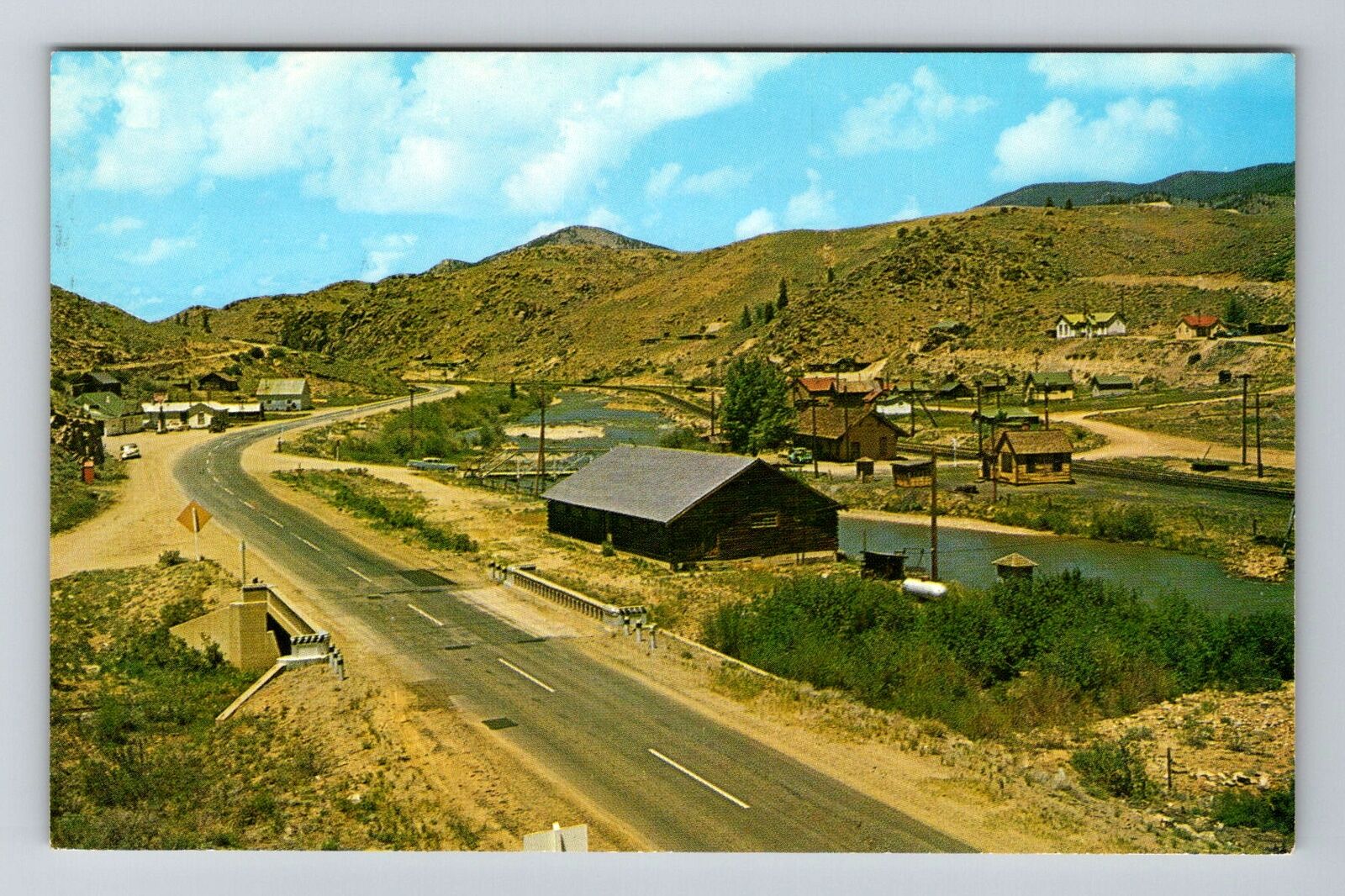 Granite CO-Colorado, Birds Eye View of Town, Vintage Postcard