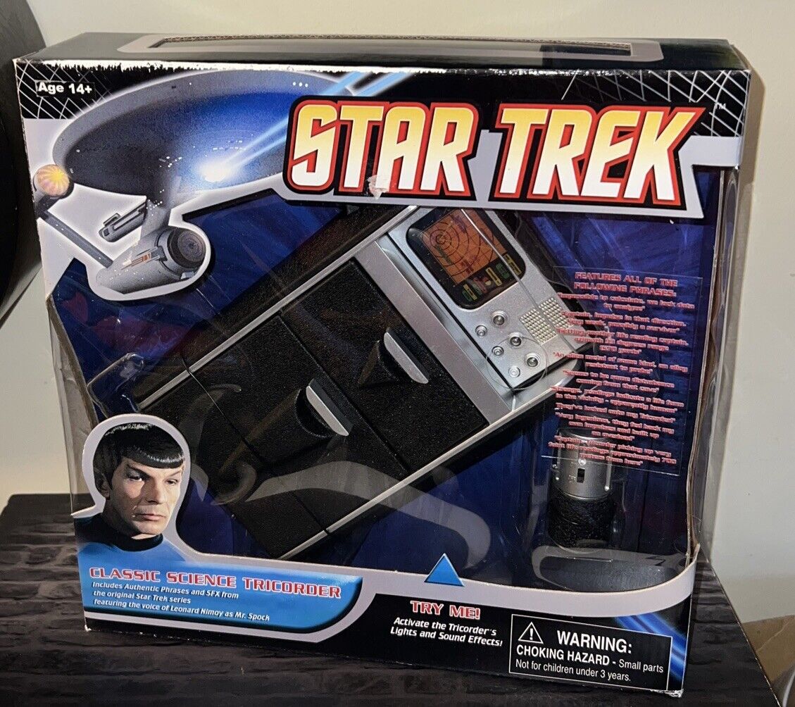 Star Trek Classic Science Tricorder Replica Spock 2009 Diamond Select Cosplay