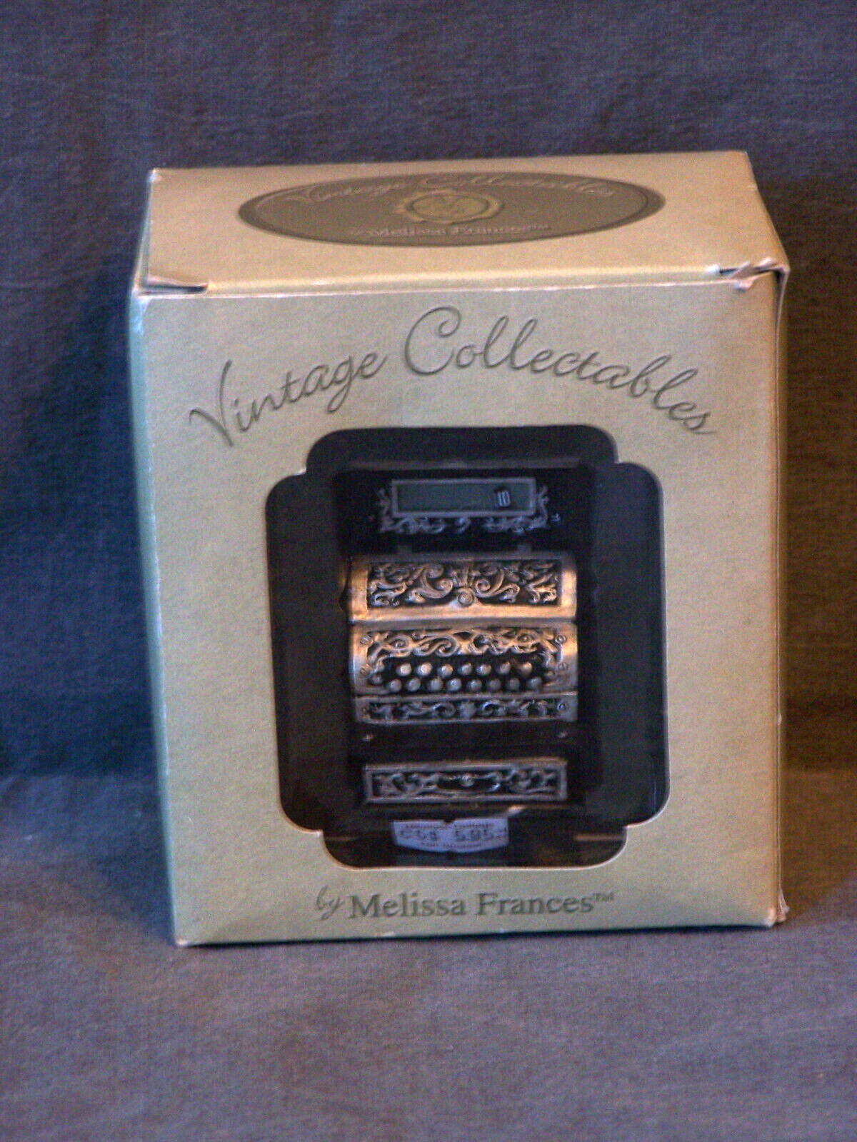 2003 Heart & Home Collectables by Melissa Frances Cash Register CX507