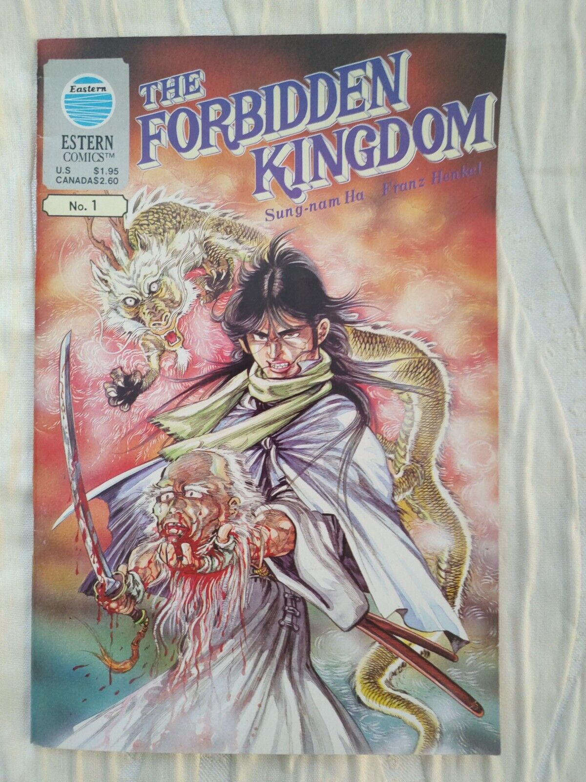 Cb42~comic book~rare the forbidden kingdom No.1 eastern comics