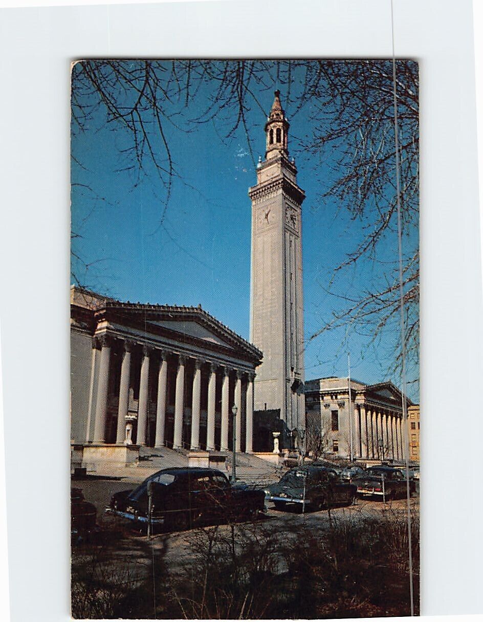 Postcard The Municipal Group Springfield Massachusetts USA