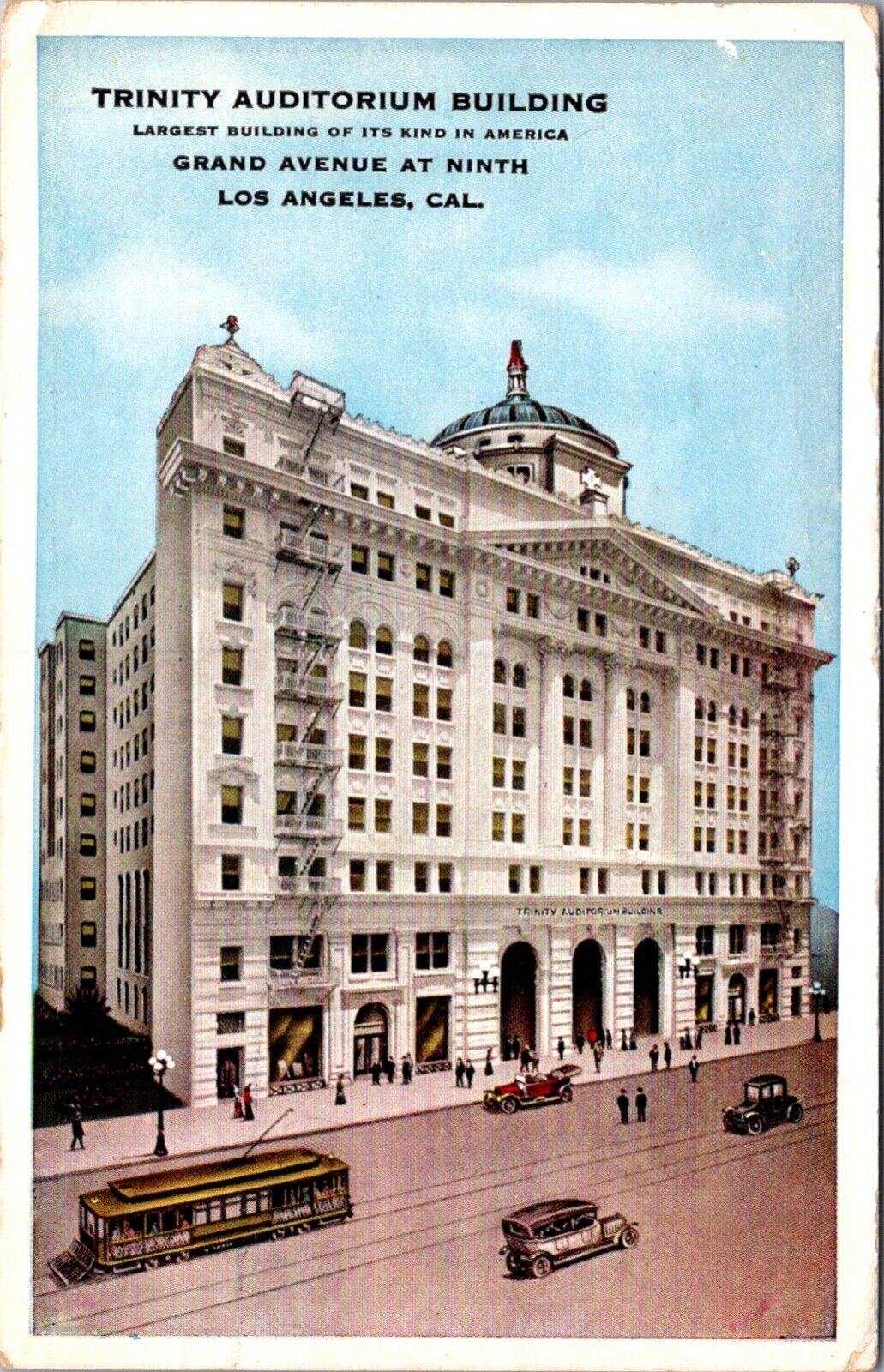PC Trinity Auditorium Building Grand Ave at Ninth in Los Angeles, California