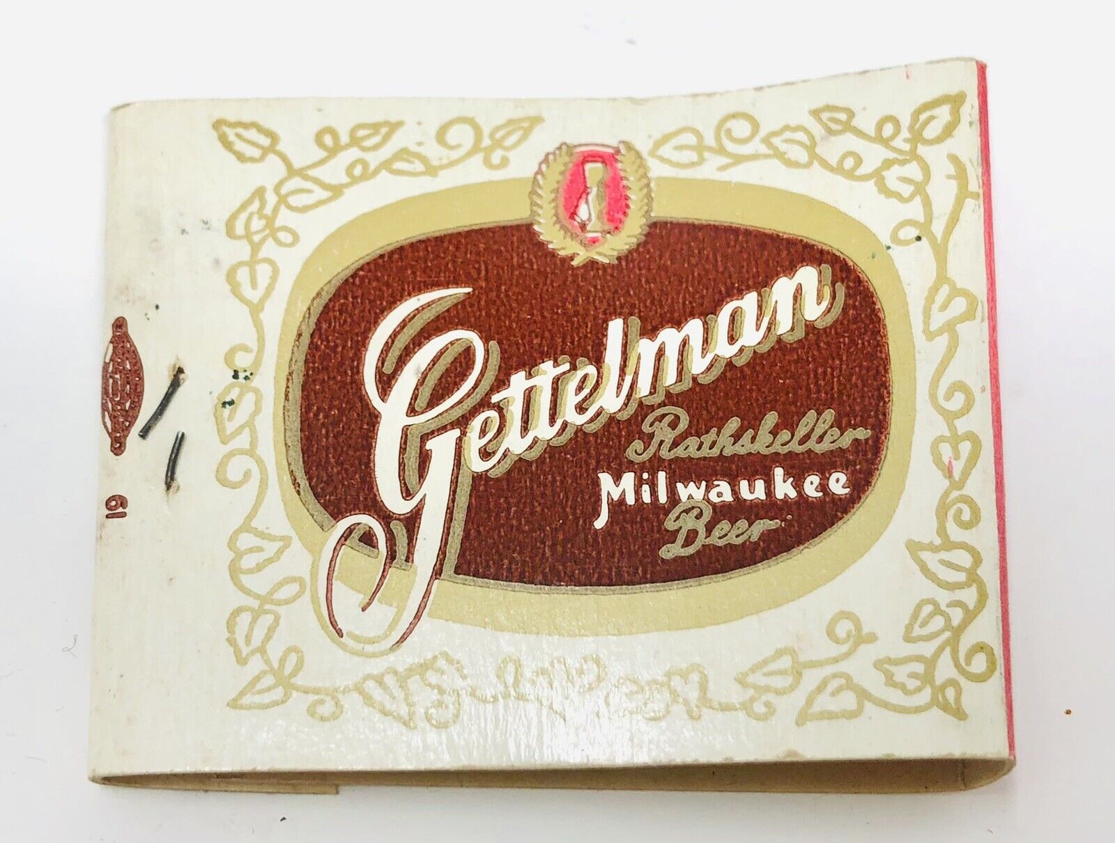 1950s Gettelman Milwaukee Beer Advertising Matches Knutson VFW