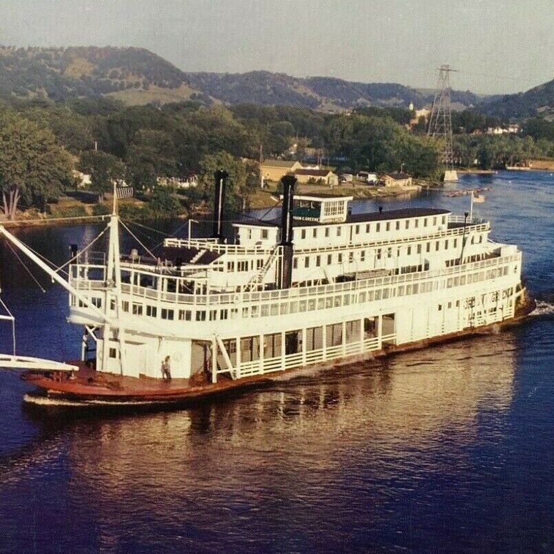 Vintage 1962 Congress Hotel Menu River Room Sandbar Portland OR Boat Ship