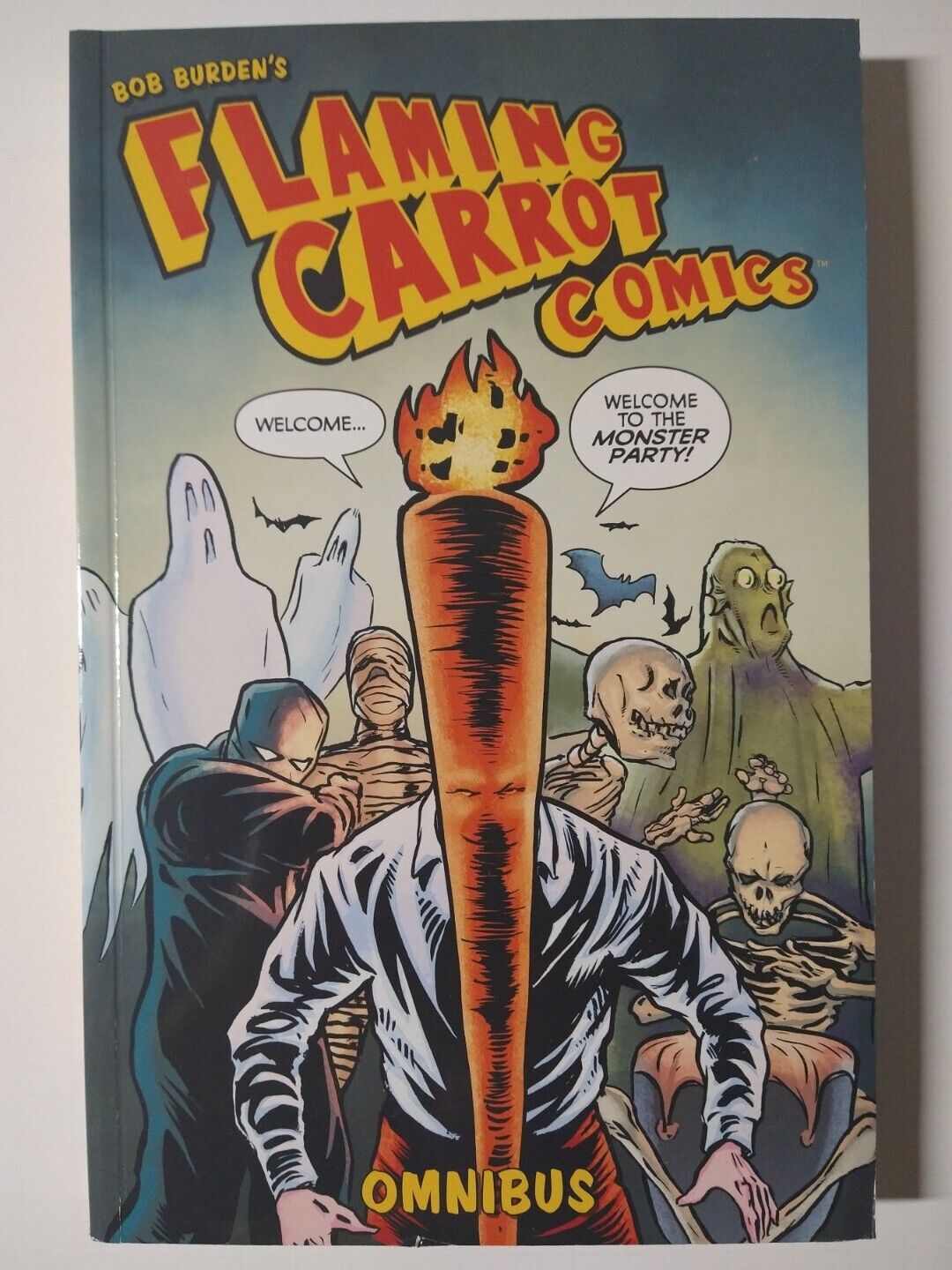 Dark Horse Comics Flaming Carrot Comics Omnibus Trade Paperback Bob Burden VF-