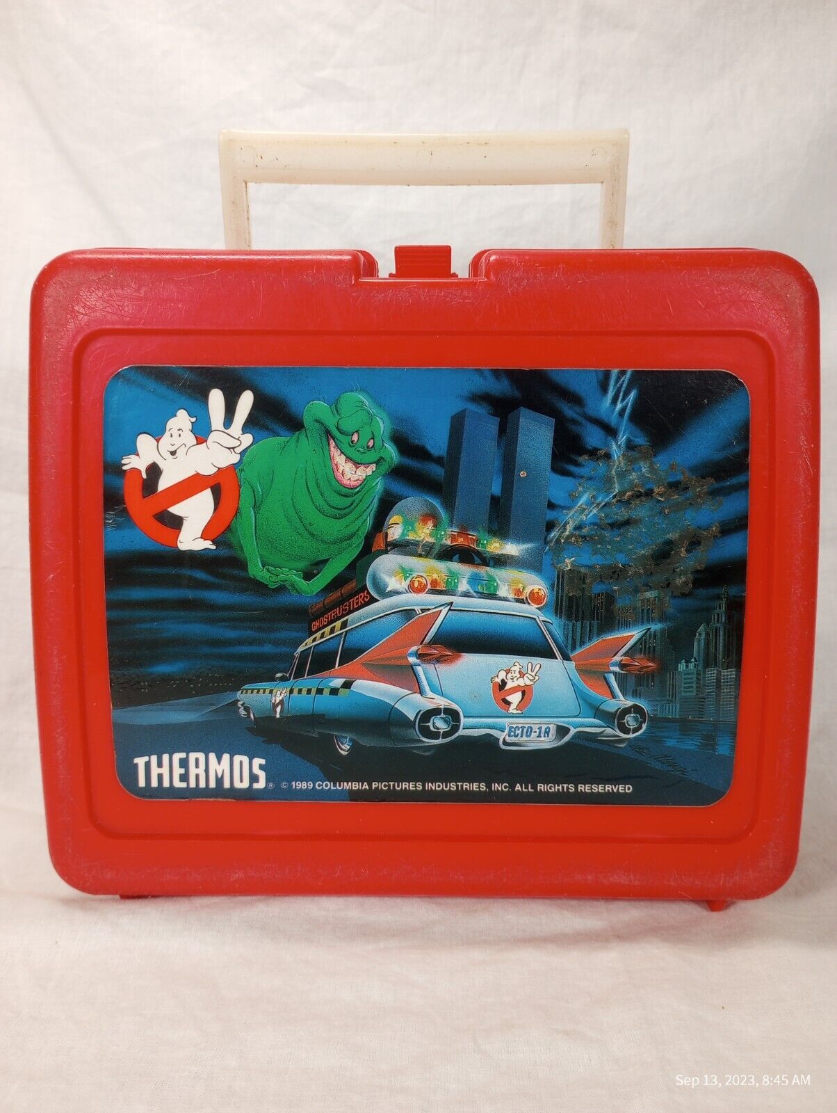 Vintage 1989 Ghostbusters Lunchbox