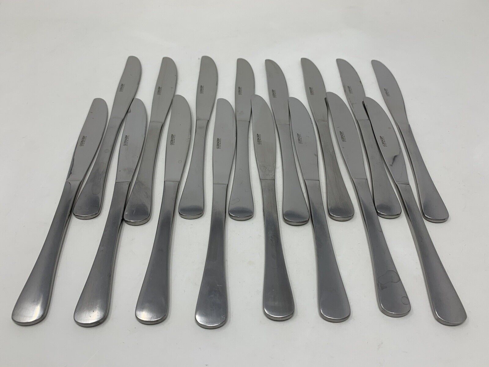 16 Vintage Godinger Japan Stainless Steel Knives MCM