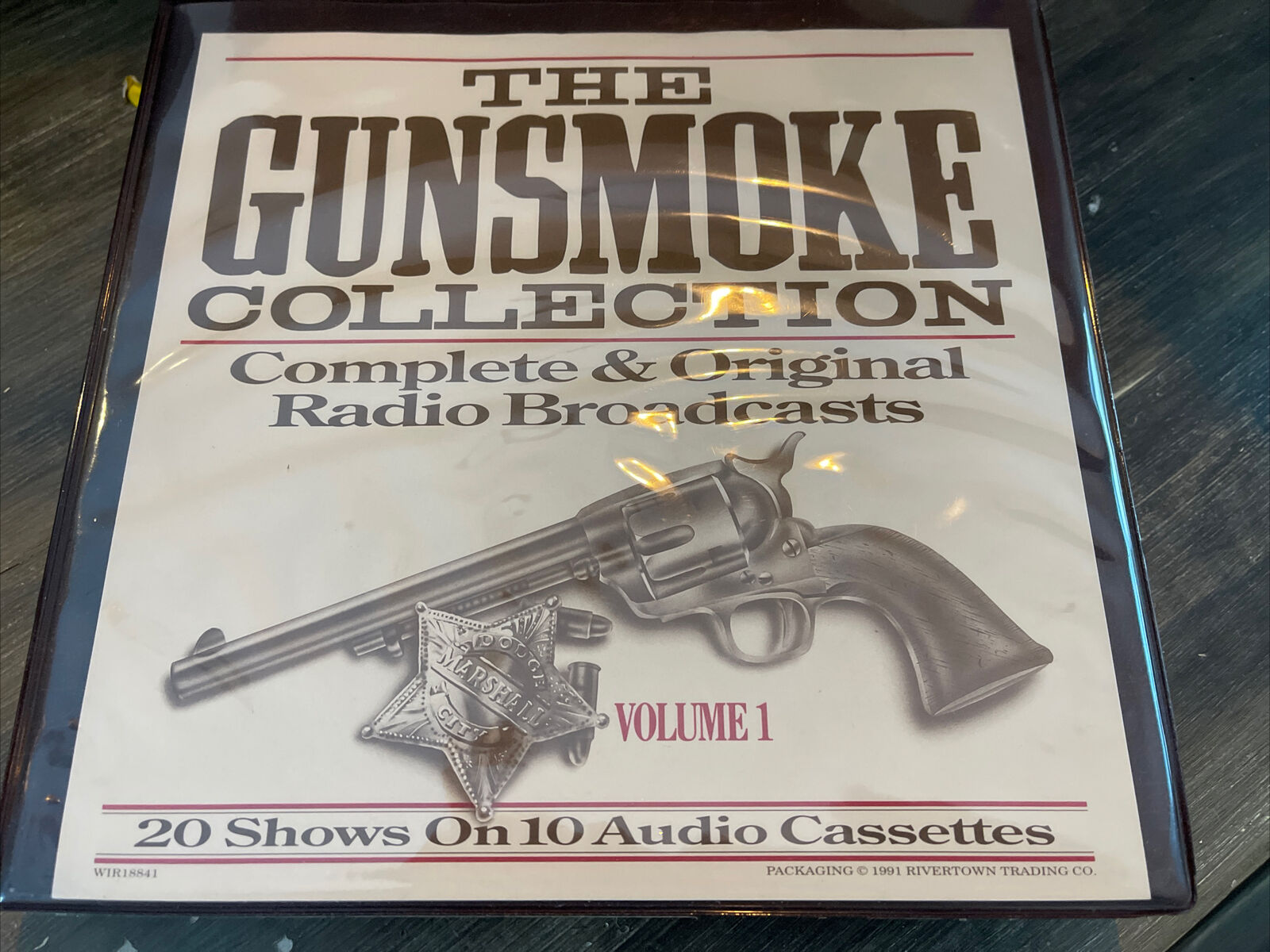 GUNSMOKE COLLECTION Vol 1 OLD TIME RADIO BROADCAST 10 AUDIO CASSETTES 20 SHOWS 