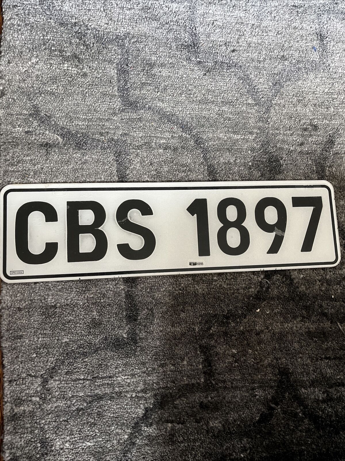 South Africa 🇿🇦 Mossel Bay & Hartenbos License Plate Tag # CBS 1897