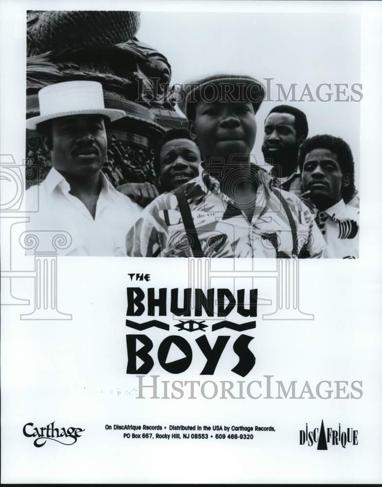 1988 Press Photo Members of The Bhundu Boys, chimurenga music group. - pip17916
