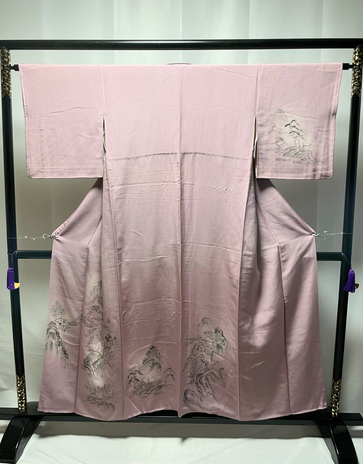 Vintage Japanese kimono Beautiful Silk Kimono robe 