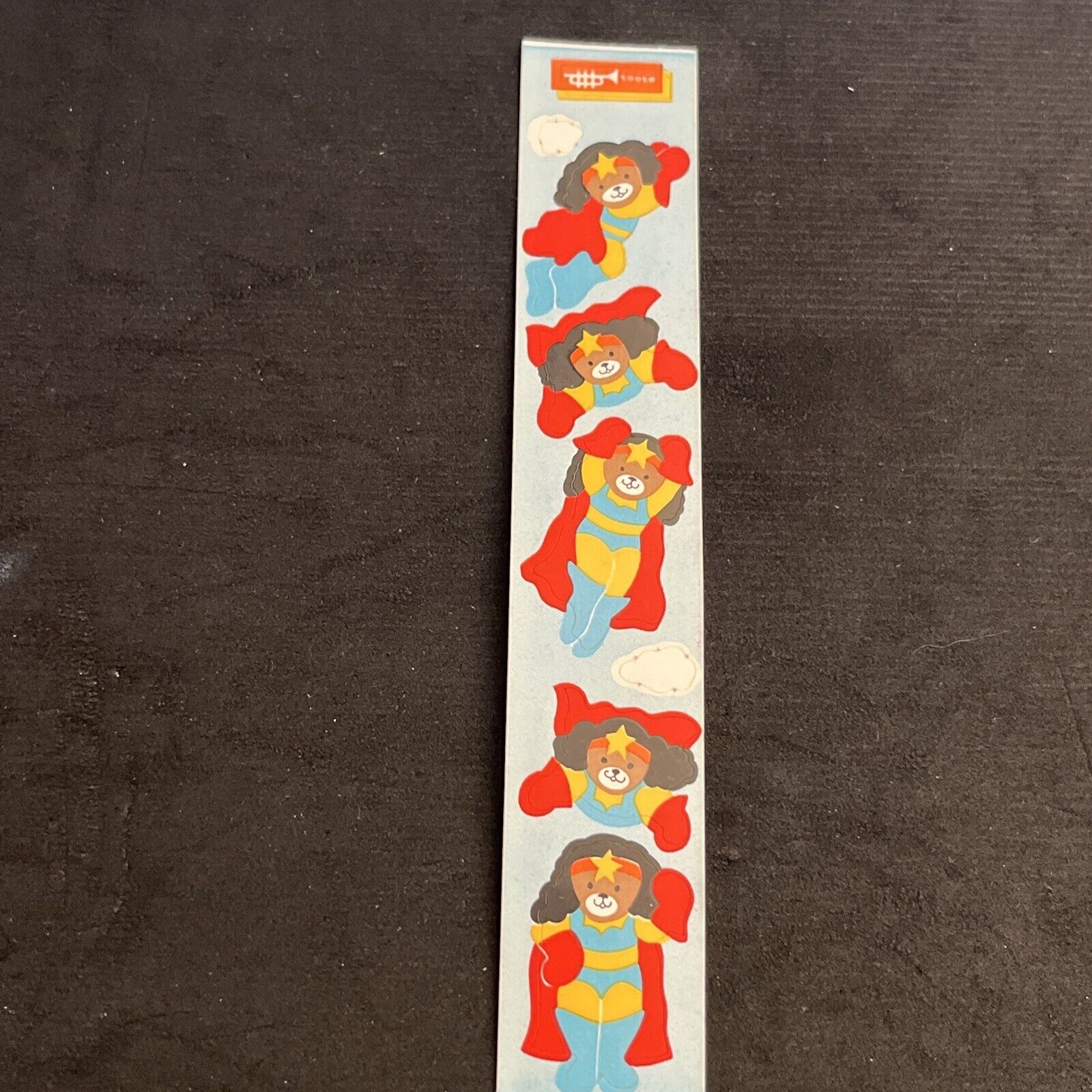 Vtg 80’s Cardesign Toots Sticker SOCCER LIONS Strip - Rare