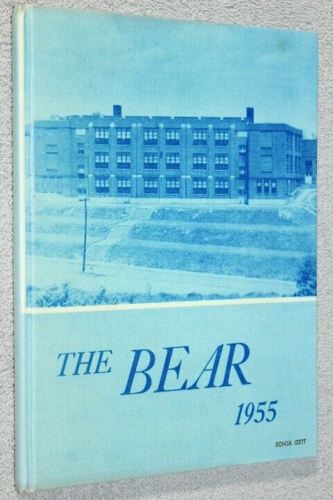 1955 Bentleyville High School Yearbook  Bentleyville Pennsylvania PA - The Bear