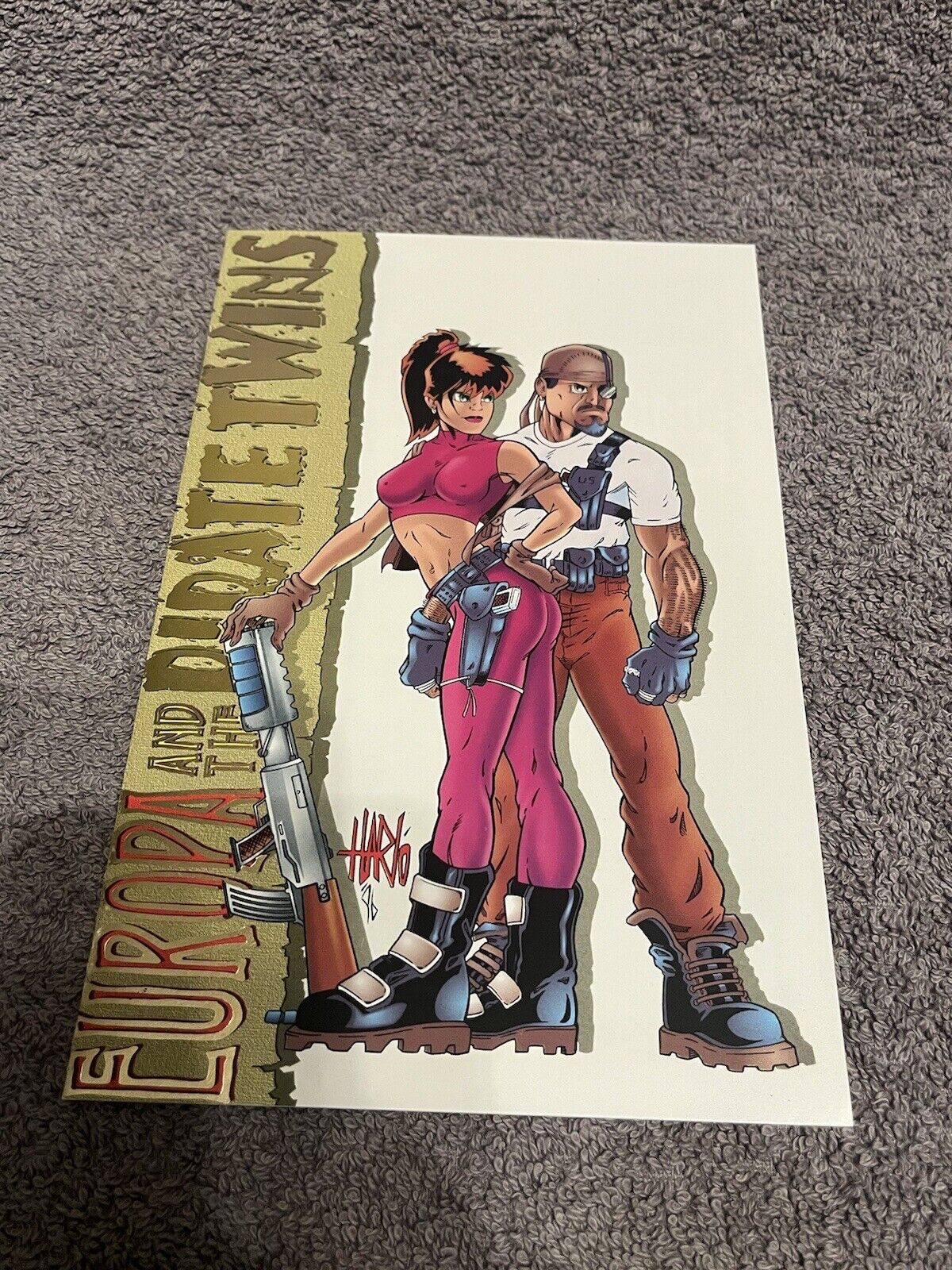 1996 Europa And The Pirate Twins Ash Can Edition Comic Book