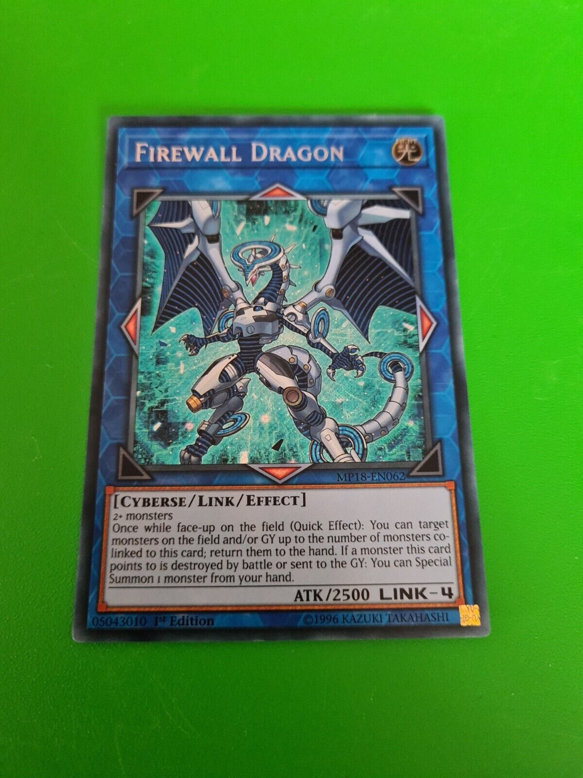 Firewall Dragon | MP18-EN062 | Secret Rare | 1st Edition YuGiOh Card