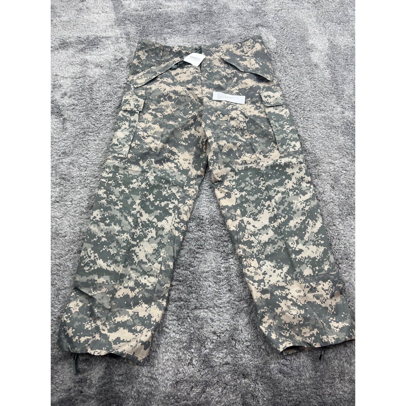 Army Cold Weather Trousers Universal Camouflage Gen II Digital Camo Cargo NWT