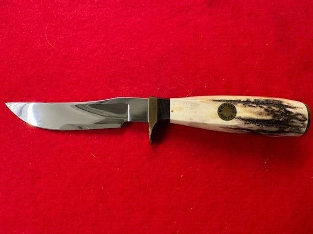 MINT CUSTOM STAG HUNTING KNIFE BY WILLIAM H. MUTH III  (900)
