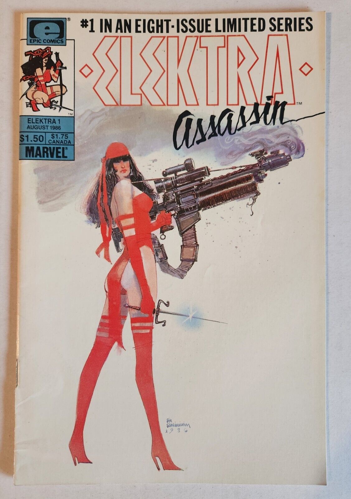 Elektra Assassin #1 NM Marvel Comic Book Frank Miller Sienkievicz